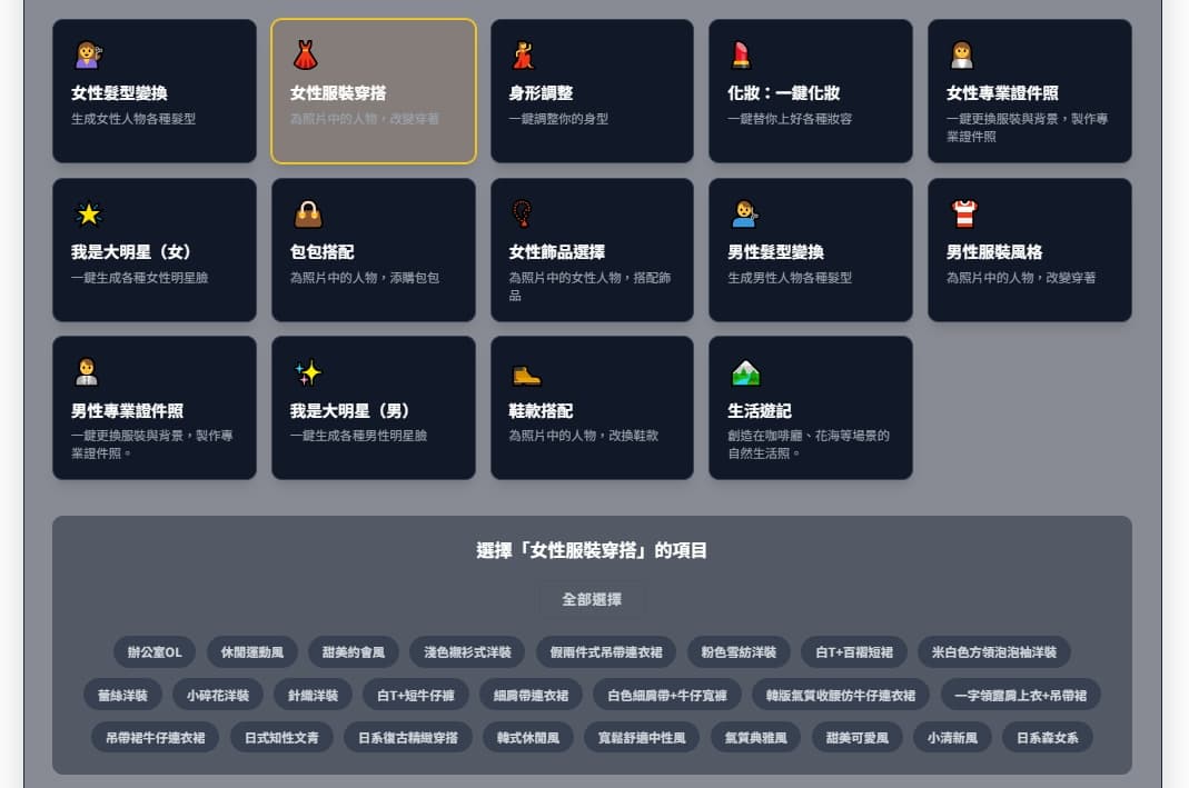 廣告人物素材生成